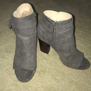 Nine West Open Toed Booties